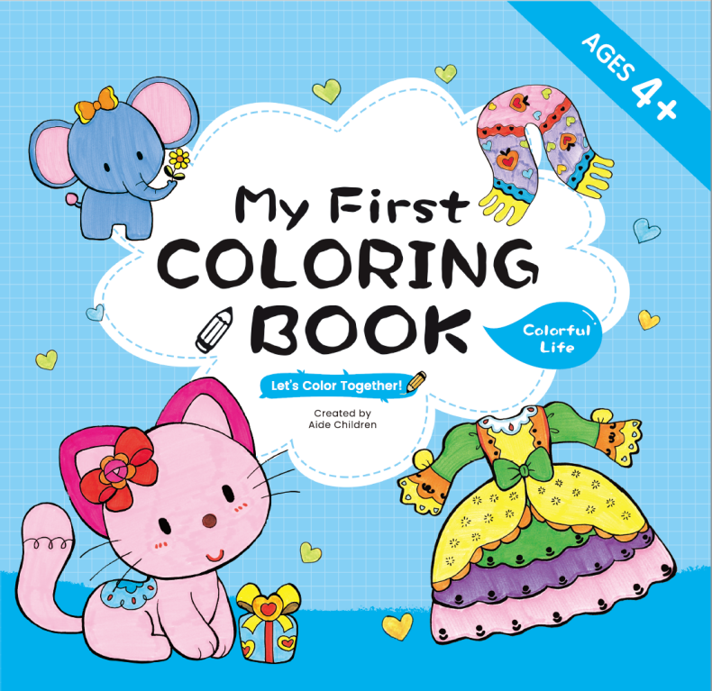 My First Coloring Book - Colorful Life cover