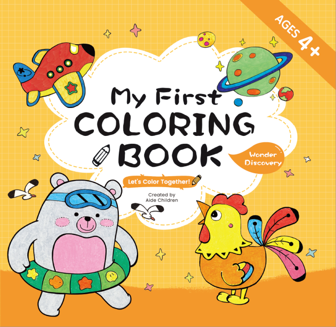 My First Coloring Book - Wonder Discovery cover